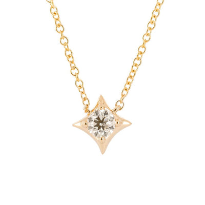 .24CTW Diamond Pendant, 18" - 14K Yellow Gold