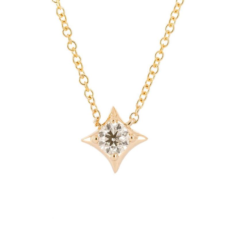 .24CTW Diamond Pendant, 18" - 14K Yellow Gold