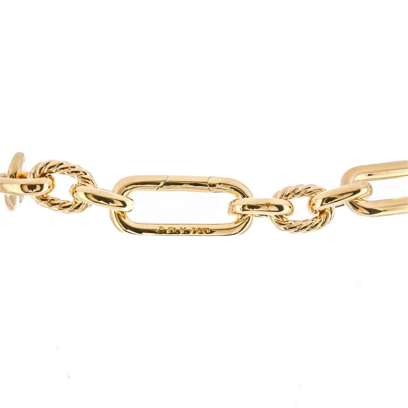 David Yurman | Lexington Chain Diamond Necklace, 18" - 18K Yellow Gold