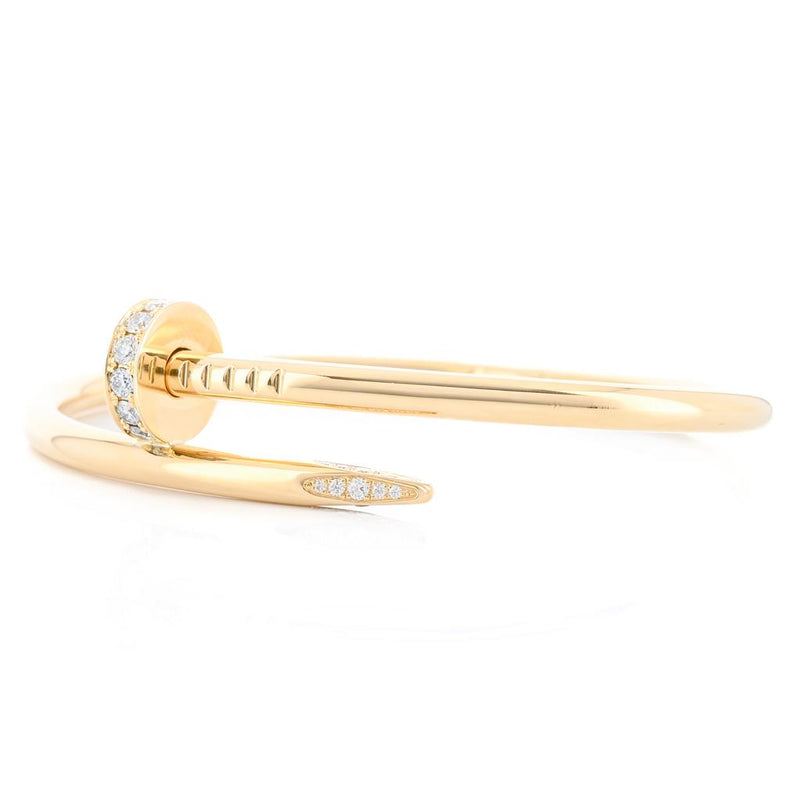 Cartier | Juste Un Clou Bracelet, Size 16 - 18K Yellow Gold