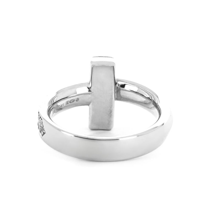 Tiffany & Co. 0.21ctw T1 Diamond Ring, 4.5mm Wide, Size 7 - 18k White Gold