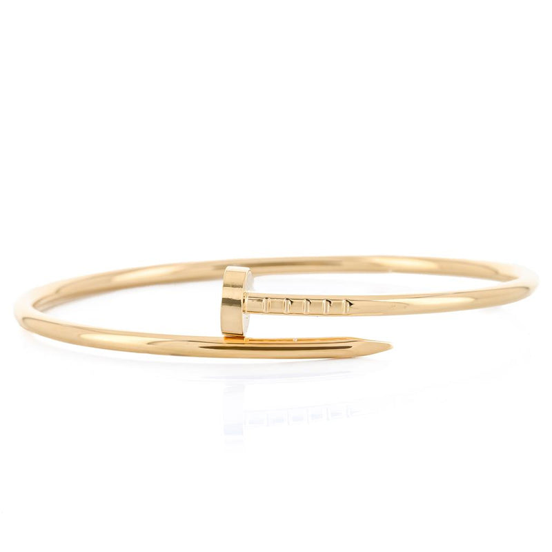 Cartier | Juste Un Clou Bracelet, Size 16 - 18K Yellow Gold