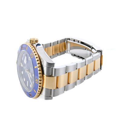 Rolex | 41MM Submariner Date "Bluesy" , Blue Dial - 18K Yellow Gold + Stainless Steel - 126613