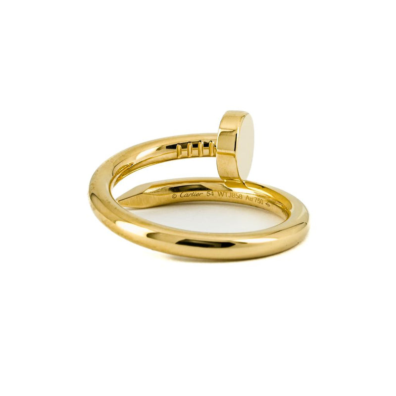 Cartier | Just Un Clou Ring, 18K Yellow Gold  - Size 6.75