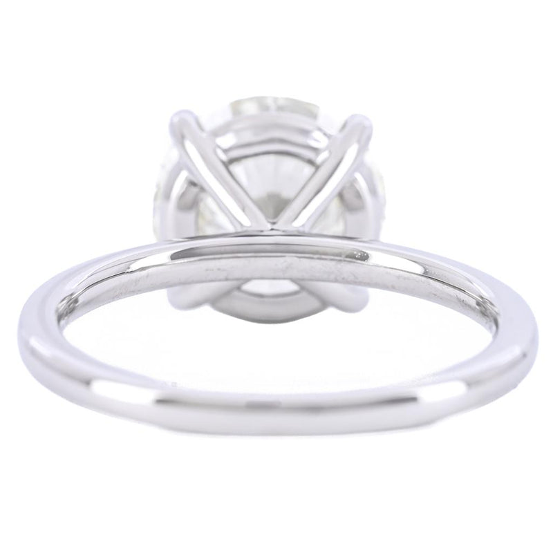 3.35CTW Round Diamond Engagement Ring - Solitaire - 950 Platinum