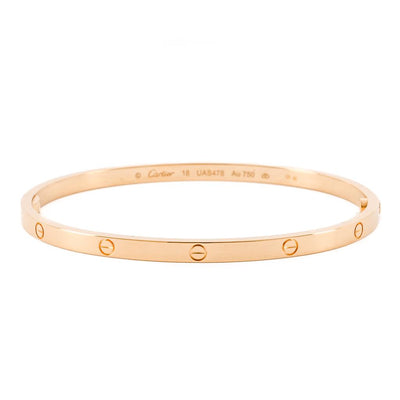 Cartier | Love Bracelet, Size 18 - 18K Yellow Gold