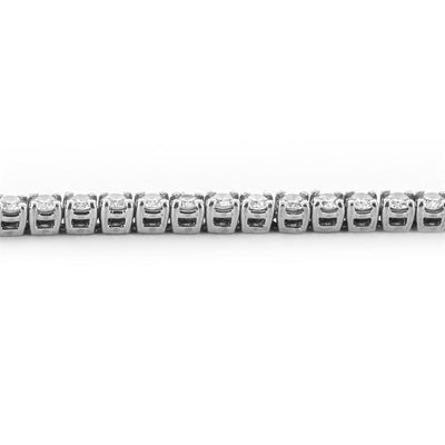 2.0ctw Round Diamond Tennis Bracelet - White Gold