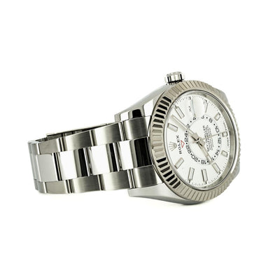 Rolex | 42mm Skydweller, White Dial, Oyster Bracelet - 336934