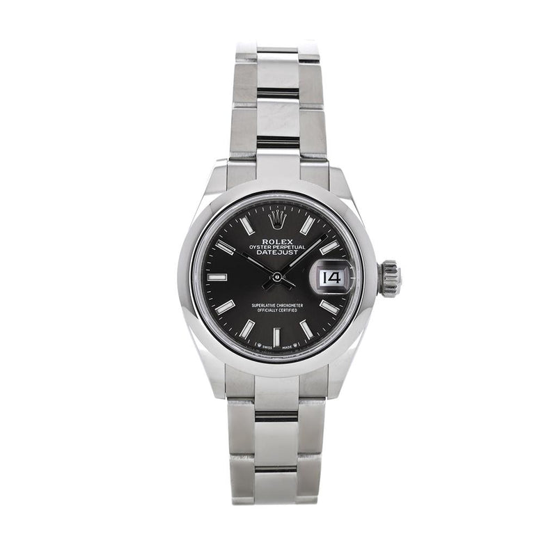 Rolex | 28mm Datejust, Gray Dial, Stainless Steel Oyster Bracelet - 279160