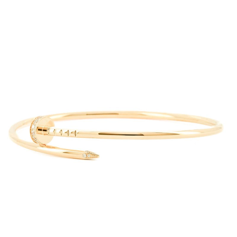 Cartier | Juste Un Clou Bracelet, Size 17 - 18K Yellow Gold