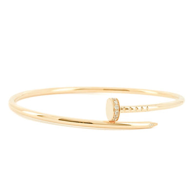 Cartier | Juste Un Clou Bracelet, Size 17 - 18K Yellow Gold