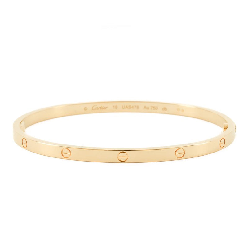 Cartier | Love Bracelet, Size 18 - 18K Yellow Gold