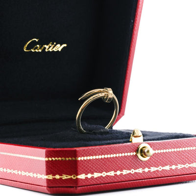 Cartier | Juste Un Clou Ring, Size 51 - 18K Yellow Gold