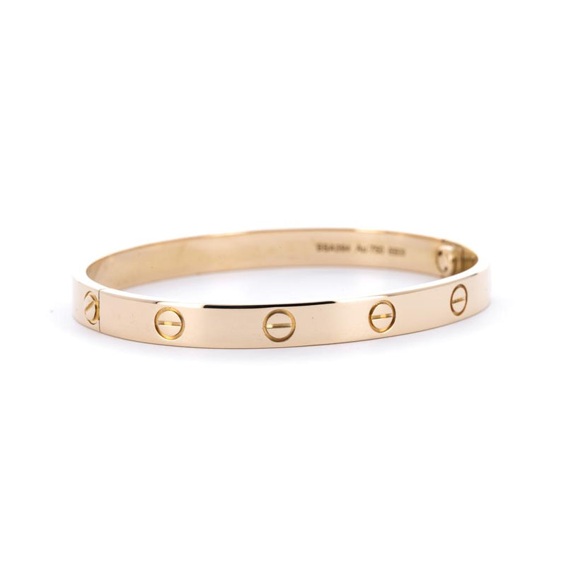 Cartier | Love Bangle, Size 17 - Yellow Gold