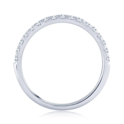 0.30ctw Lab-Grown Diamond Band - White Gold