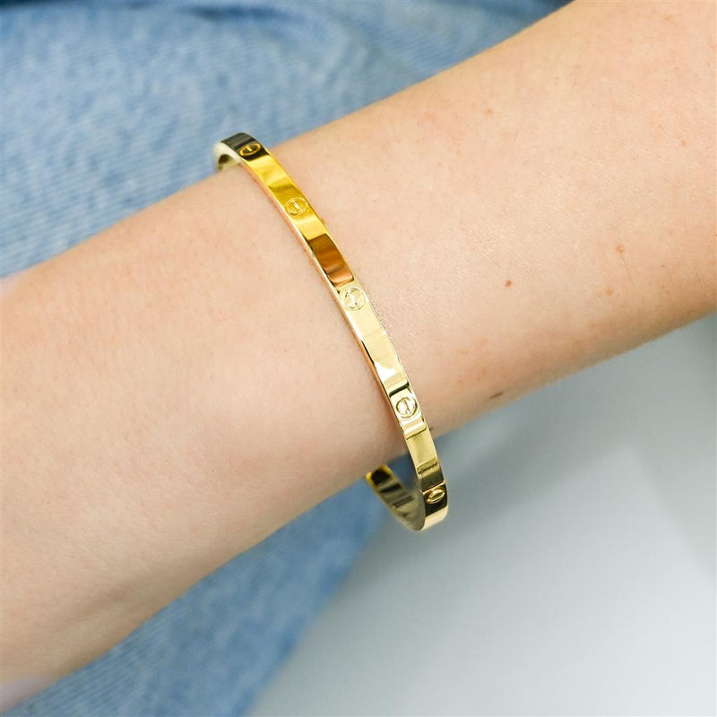 Cartier | Love Bracelet, Size 18 - 18K Yellow Gold