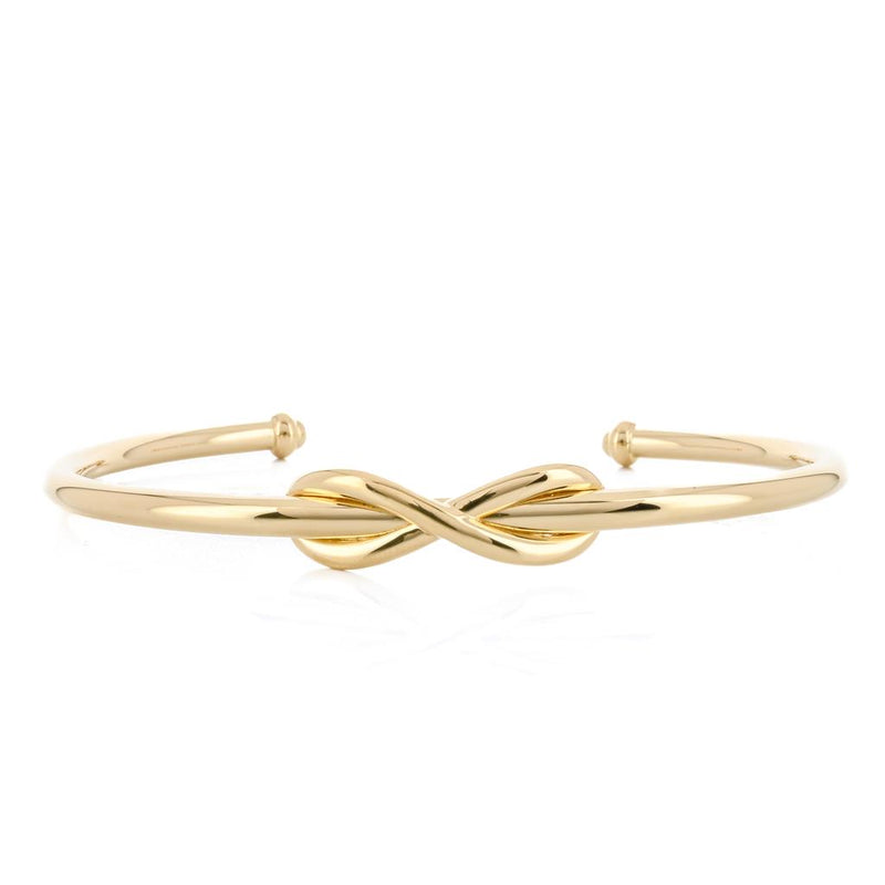 Tiffany & Co - Infinity Cuff Bracelet, 6.75" - 18K Yellow Gold