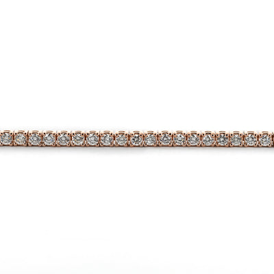 2.00ctw Round Diamond Tennis Bracelet - Rose Gold