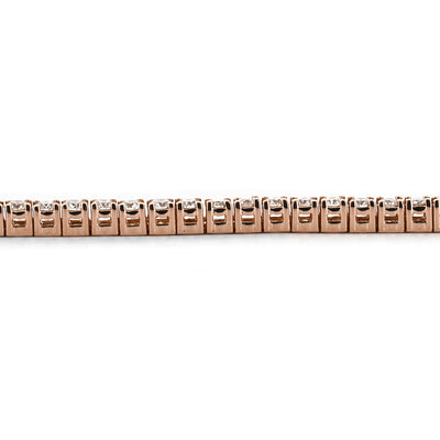 2.00ctw Round Diamond Tennis Bracelet - Rose Gold