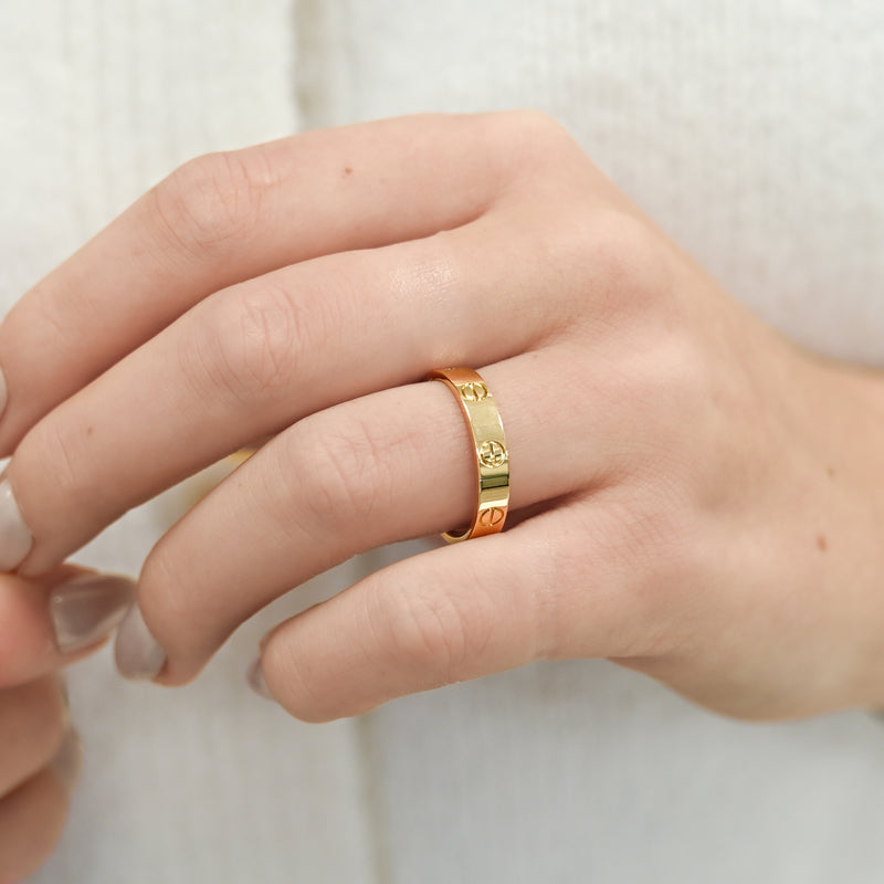 Cartier | Love Ring, Size 54 - 18K Yellow Gold