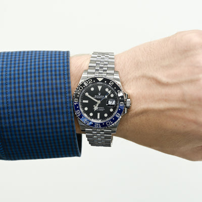 Rolex | 40MM "Batgirl" GMT Master II - Stainless Steel - 126710