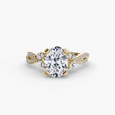 The Twist Pavé Ring
