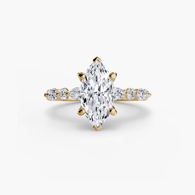 Solitaire with Eternity Pavé 2
