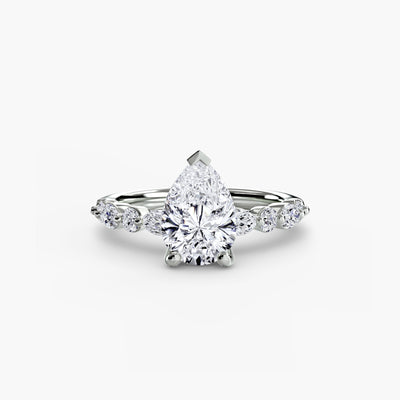 Solitaire with Eternity Pavé 2