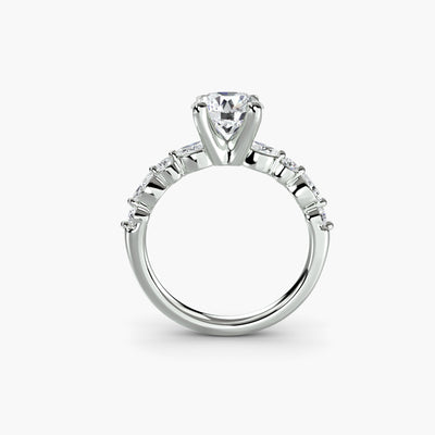Solitaire with Eternity Pavé 2