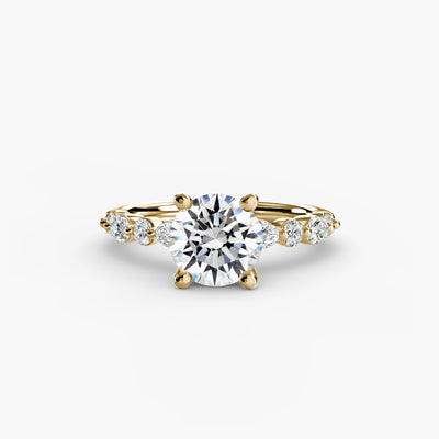 Solitaire with Eternity Pavé 2