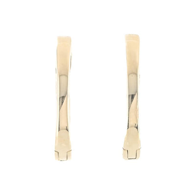 .20CTW Round Diamond Huggie Earrings - 14K Yellow Gold