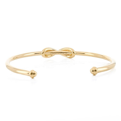 Tiffany & Co - Infinity Cuff Bracelet, 6.75" - 18K Yellow Gold