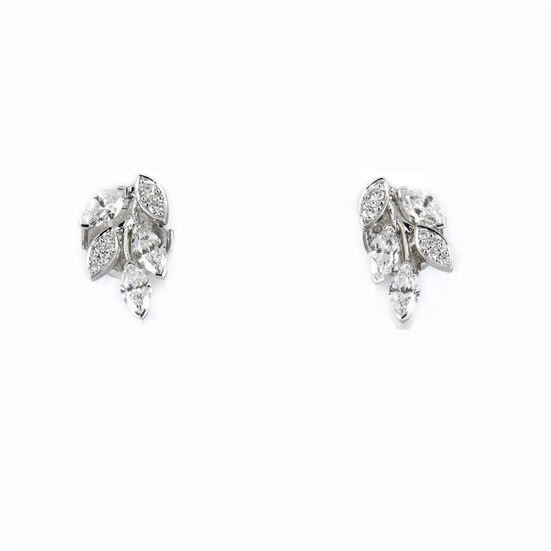 Tiffany & Co. | Victoria Earrings, 0.67ctw Marquise Diamonds - 950 Platinum