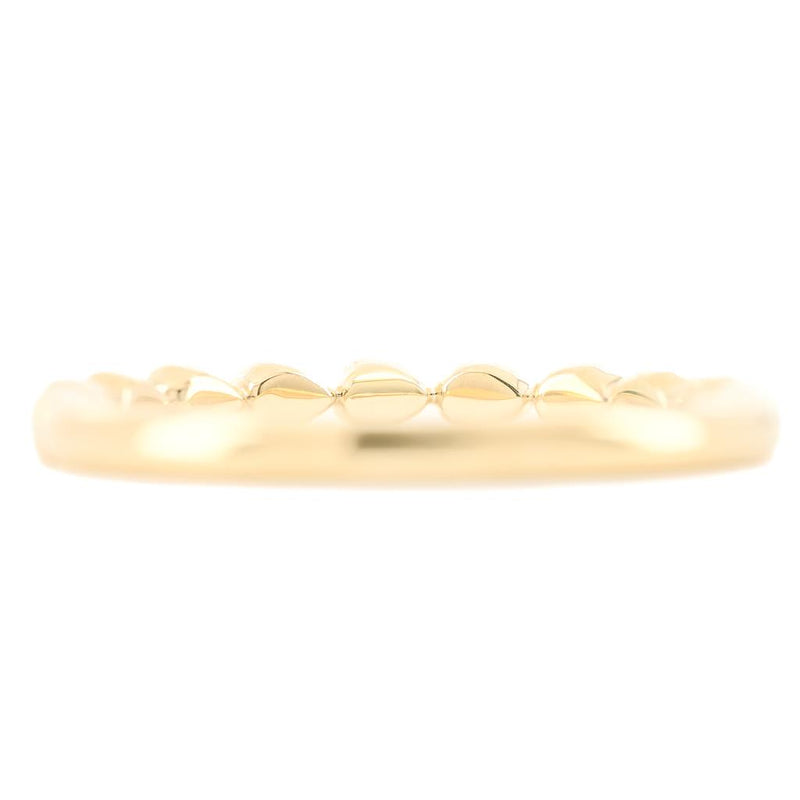 .04CTW Round Diamond + Gold Alternating Band- Bezel - 14K Yellow Gold