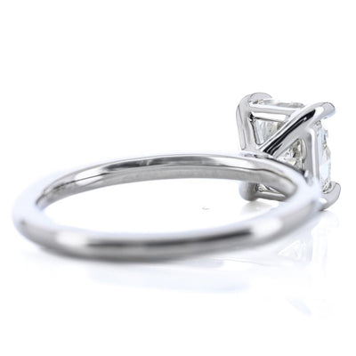 1.81CT Radiant Diamond Engagement Ring - Solitaire - 950 Platinum