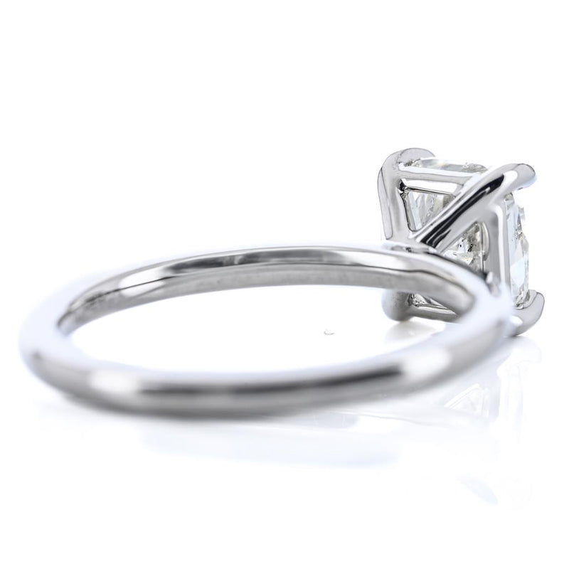 1.81CT Radiant Diamond Engagement Ring - Solitaire - 950 Platinum