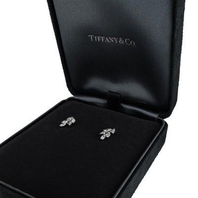 Tiffany & Co. | Victoria Earrings, 0.67ctw Marquise Diamonds - 950 Platinum