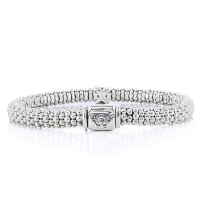 Lagos | Single Station X Diamond Bracelet, 6" - 925 Sterling Silver
