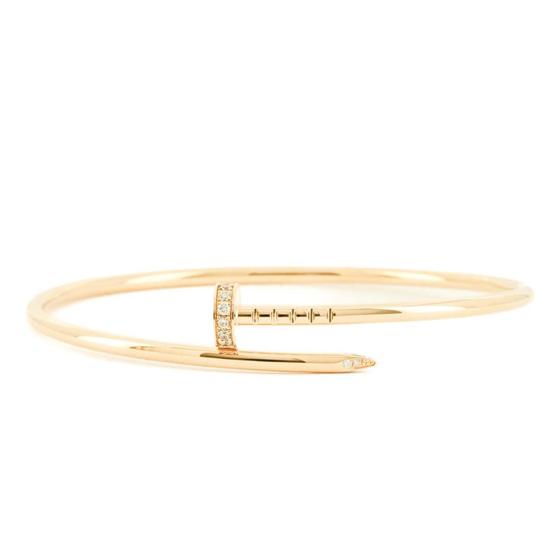 Cartier | Juste Un Clou Bracelet, Size 17 - 18K Yellow Gold