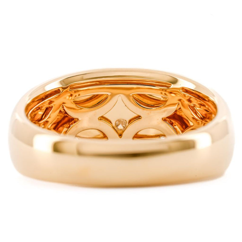 .13CTW Diamond Band – Dome Band, Sprinkle - 14K Yellow Gold