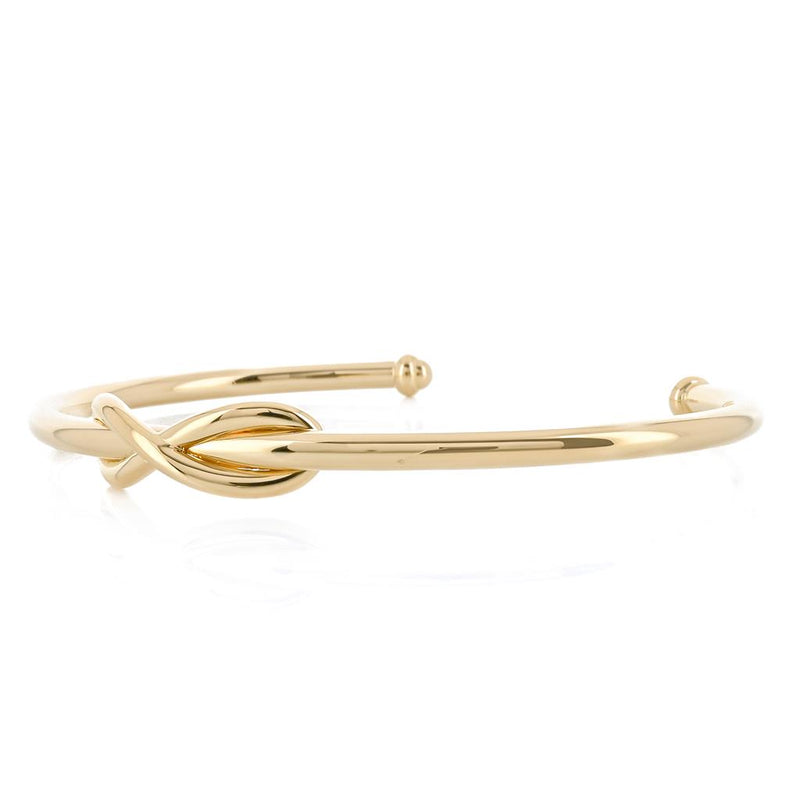 Tiffany & Co - Infinity Cuff Bracelet, 6.75" - 18K Yellow Gold