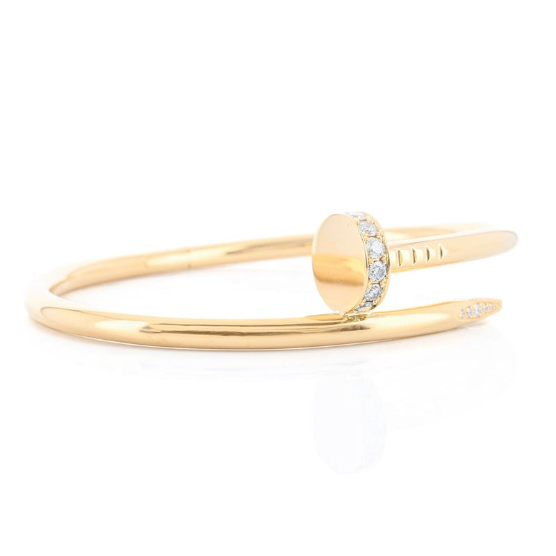 Cartier | Juste Un Clou Bracelet, Size 16 - 18K Yellow Gold