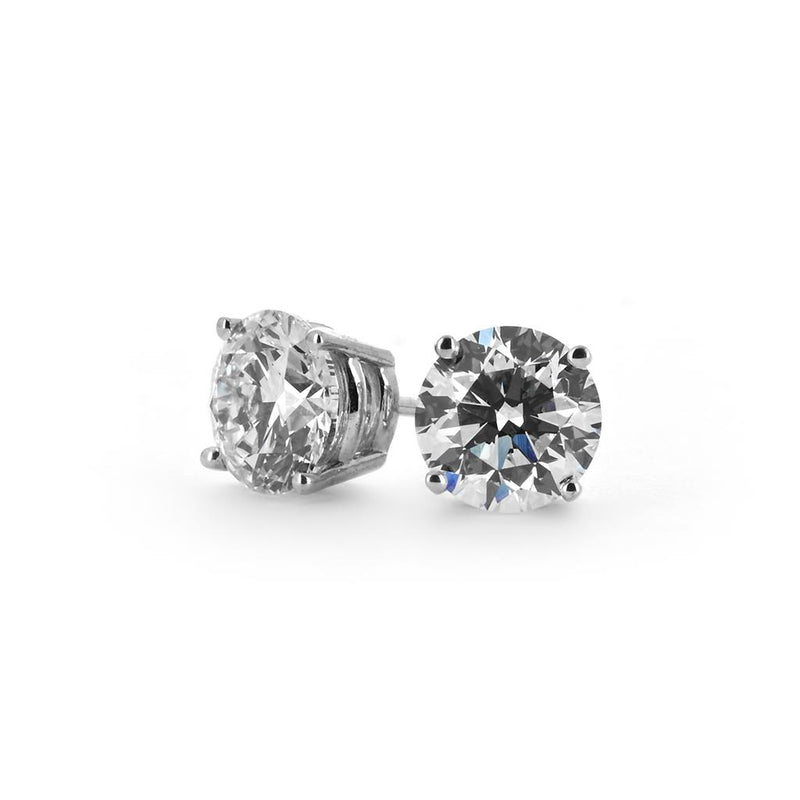 Tiffany & Co. 0.93ctw Diamond Stud Earrings - Platinum