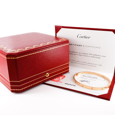 Cartier | Love Bracelet, Size 18 - 18K Yellow Gold