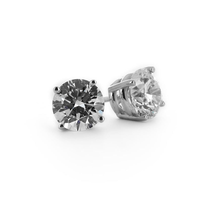 1.02ctw Diamond Stud Earrings - 4 Prong