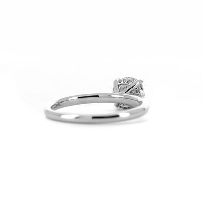 1.14ctw Round Diamond Solitaire Engagement Ring - 14K White Gold