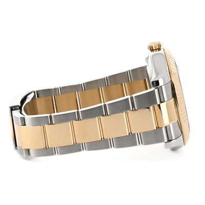 Rolex | 41mm Datejust II, Wimbledon Dial, Fluted Bezel, Two-Tone Stainless Steel & 14K Yellow Gold - 116333