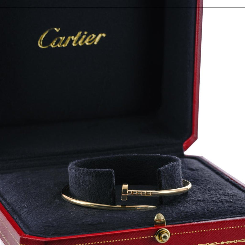 Cartier | Juste Un Clou Bracelet, Size 16 - 18K Yellow Gold