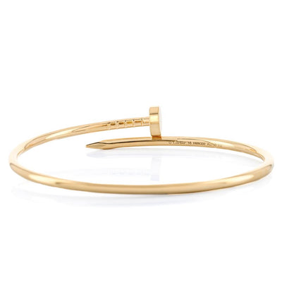 Cartier | Juste Un Clou Bracelet, Size 16 - 18K Yellow Gold