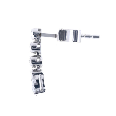 .42CTW Diamond Drop Earrings - 14K White Gold